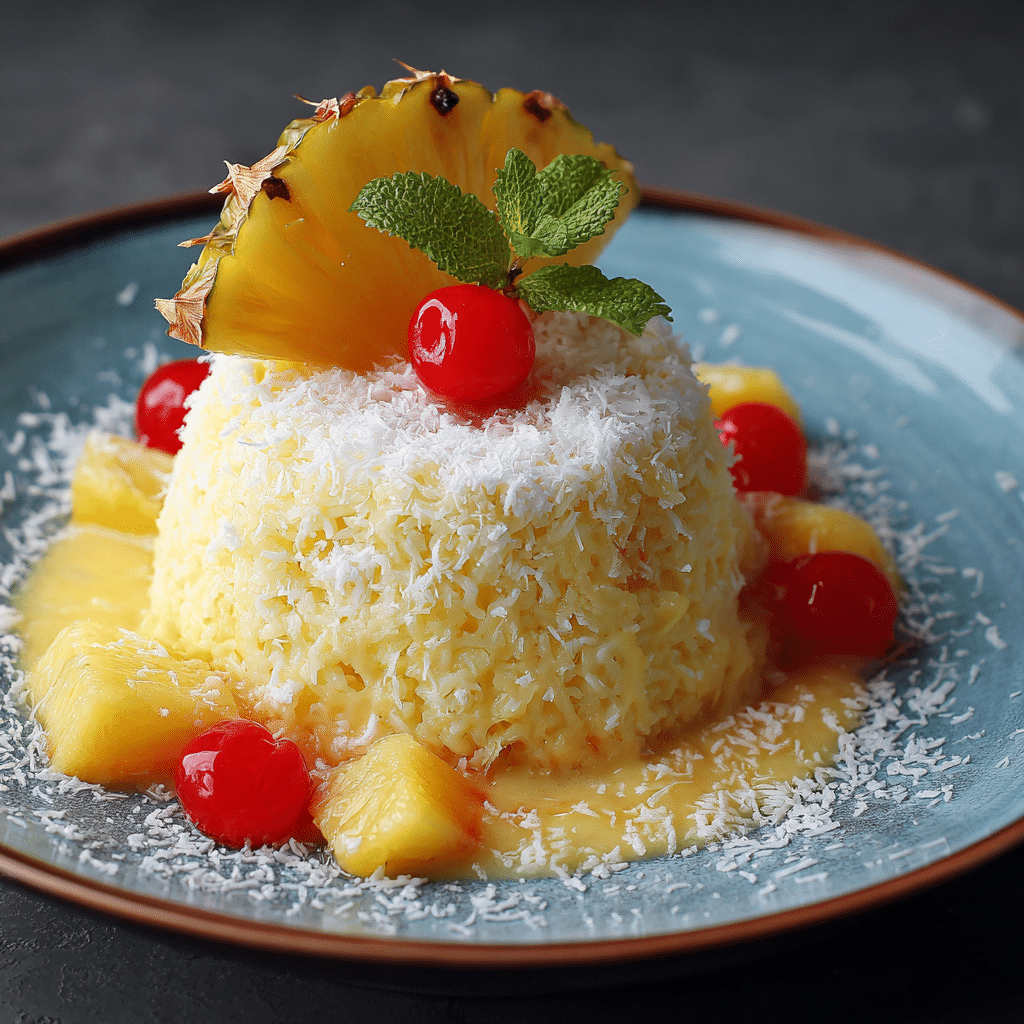 Pineapple Vanilla Cream Rice Dream Recipe - Recipe Image