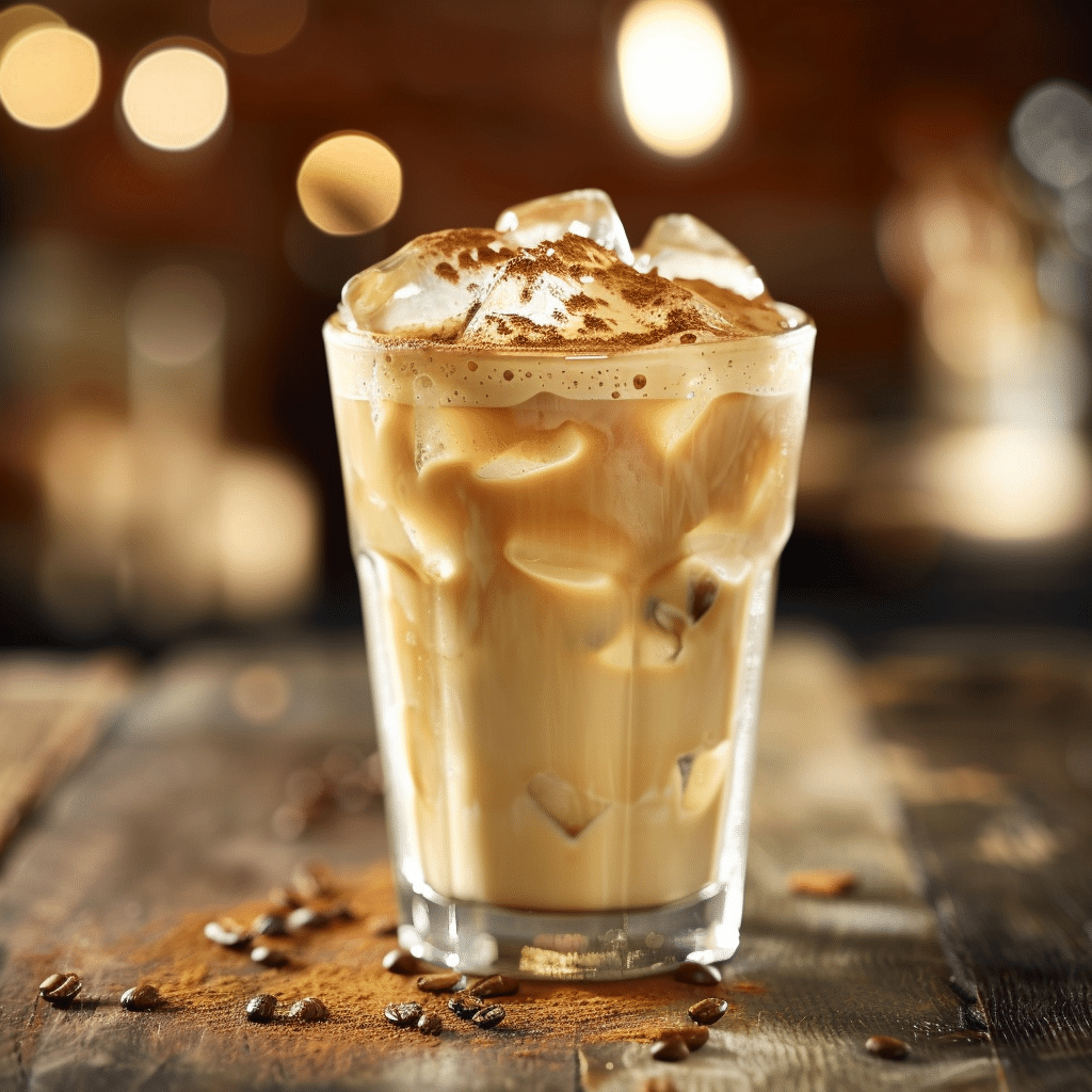 Iced Vanilla Cinnamon Coffee Recipe - Recipe Image