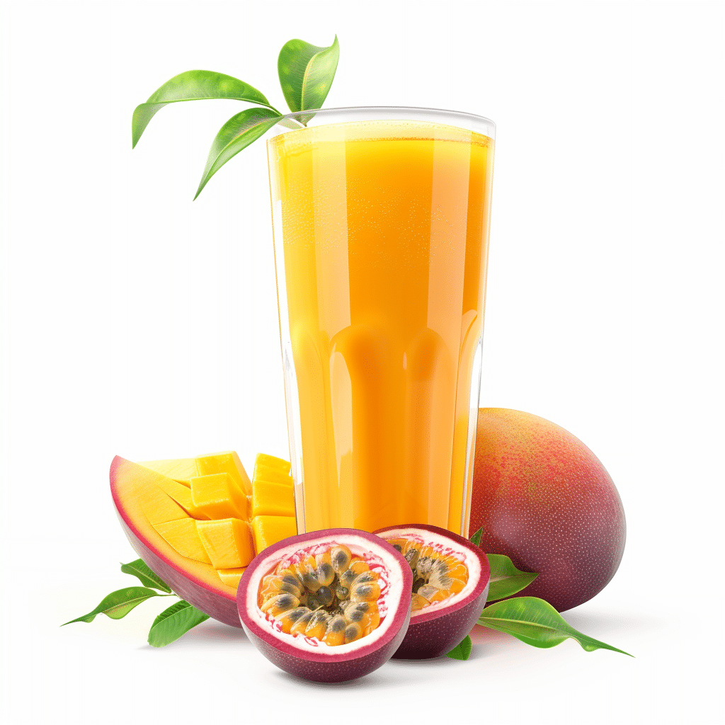 Mango Passion Fruit Juice Blend Recipe - Recipe Image