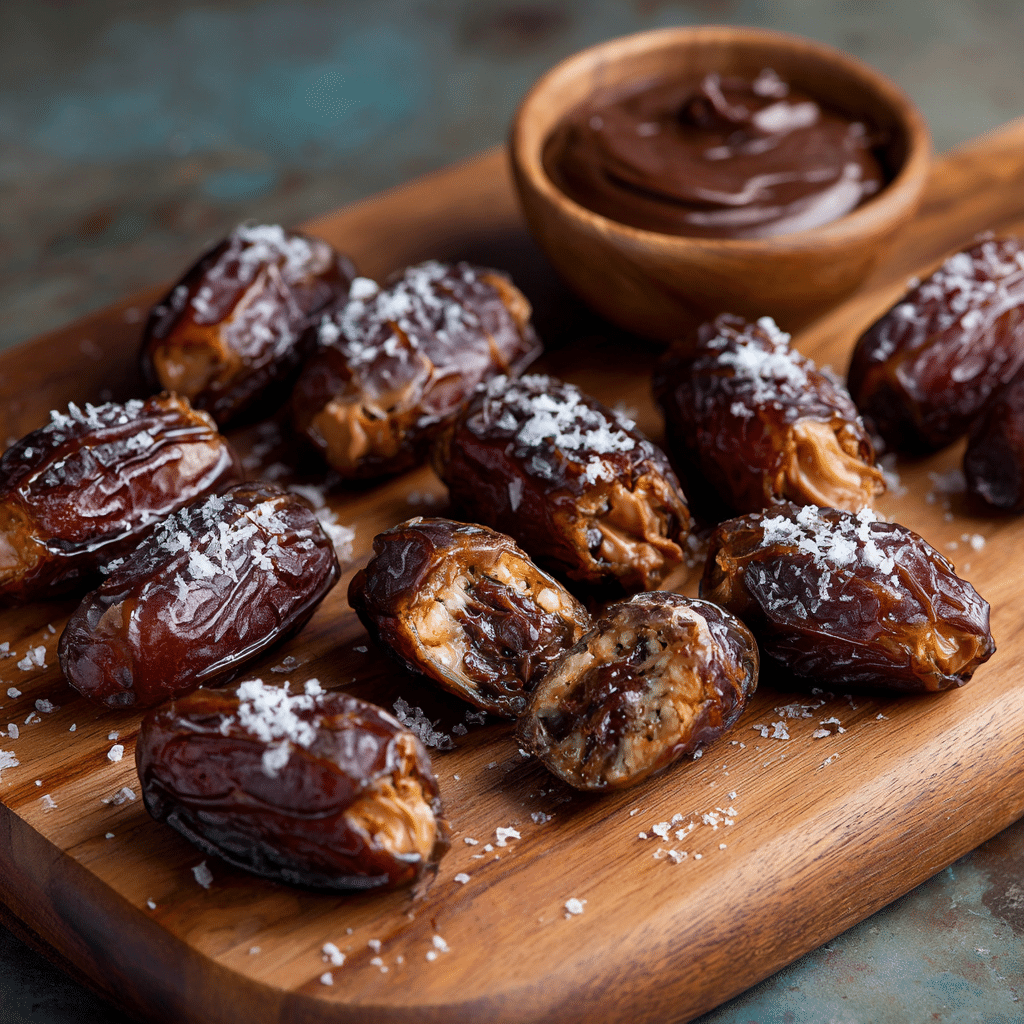 Frozen Nutella Stuffed Dates Recipe - Recipe Image