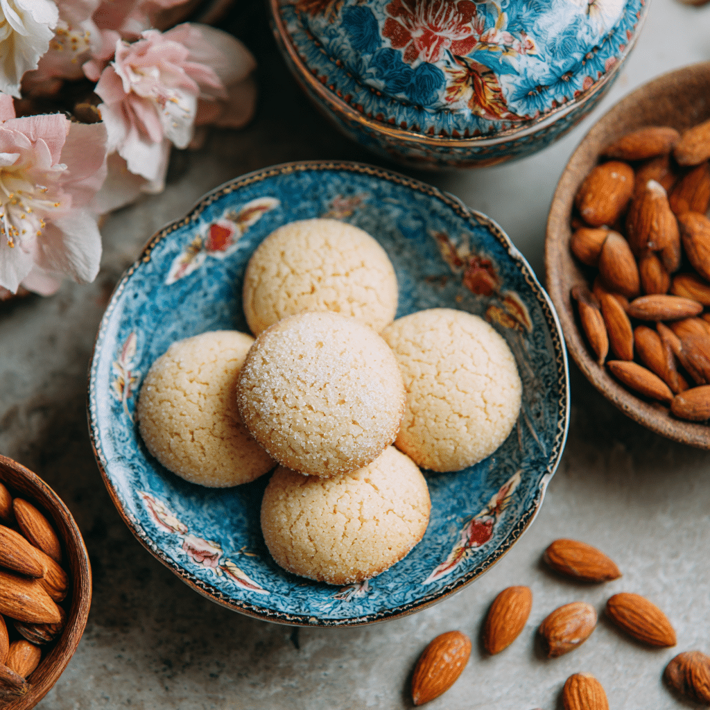 Almond Cookies Recipe - Recipe Image