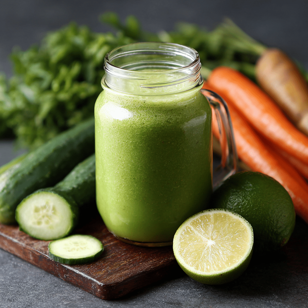 Green Detox Smoothie Recipe - Recipe Image