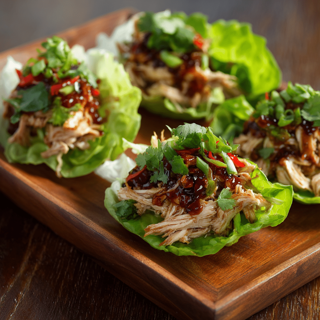 Chicken Lettuce Wraps Recipe - Recipe Image