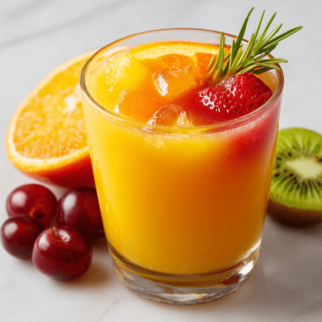 Mixed Fruit Juice Recipe - Recipe Image