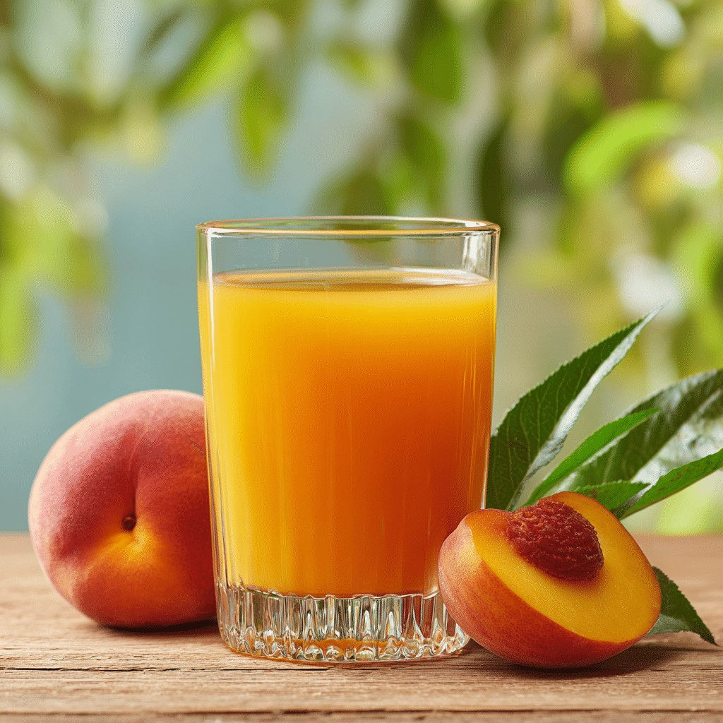 Peach Juice Recipe - Recipe Image