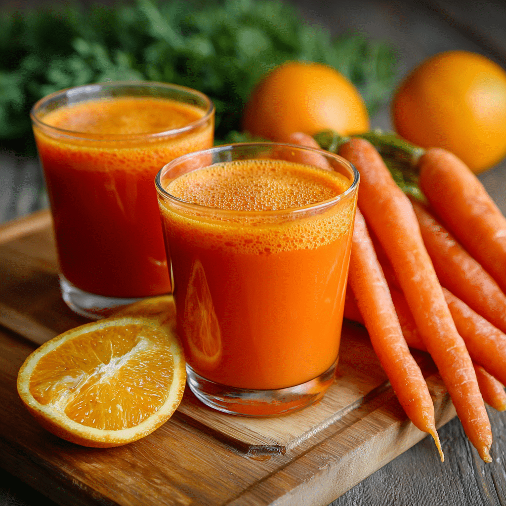 Carrot Orange Juice Recipe - Recipe Image