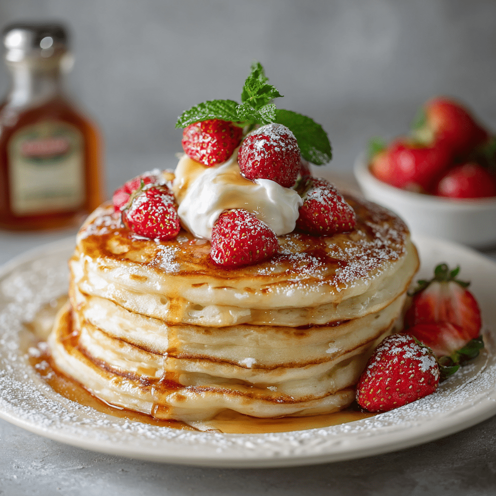 Classic Pancakes Recipe - Recipe Image
