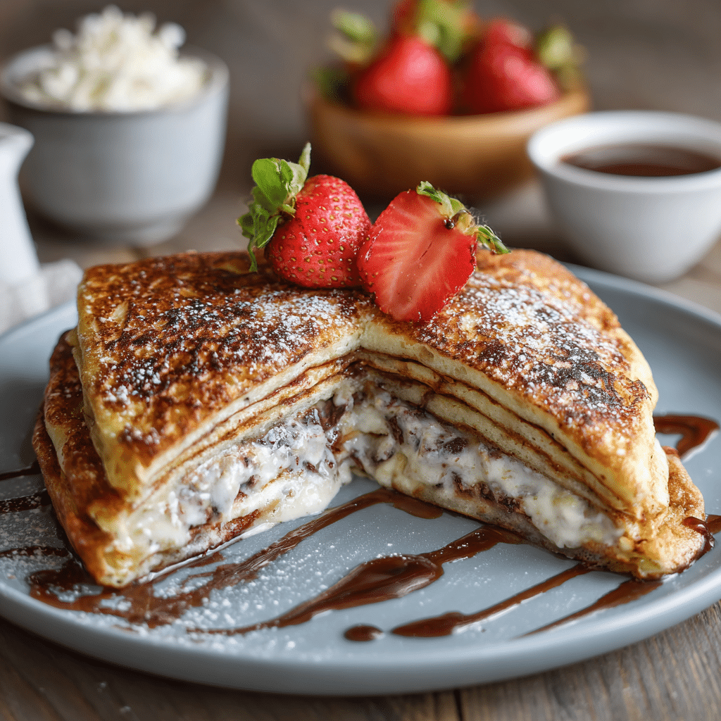 Stuffed Pancakes Recipe - Recipe Image