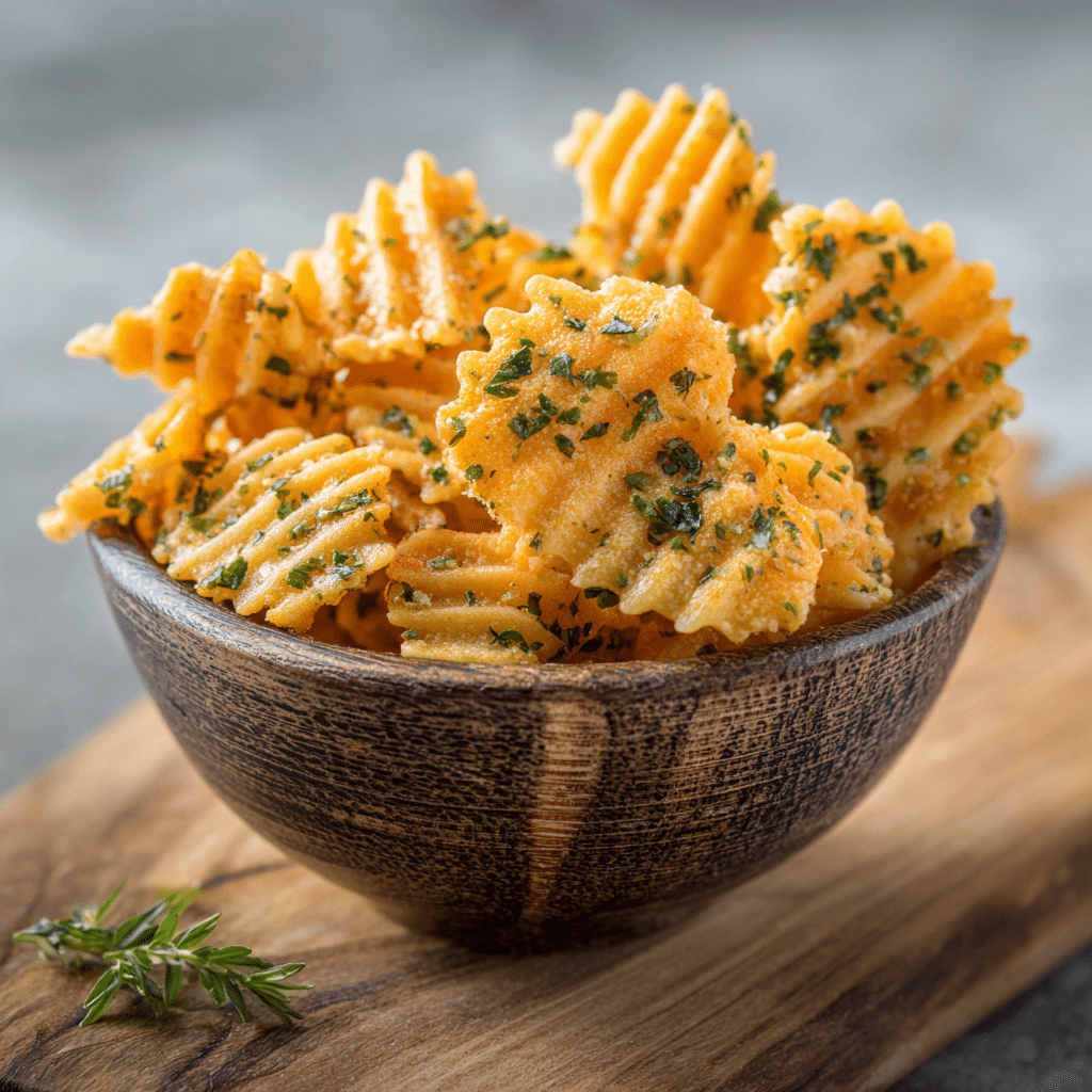 Pasta Chips Recipe - Recipe Image