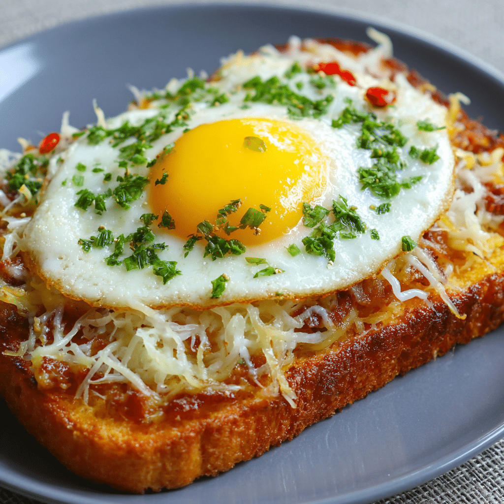 Grated Egg Toast Recipe - Recipe Image