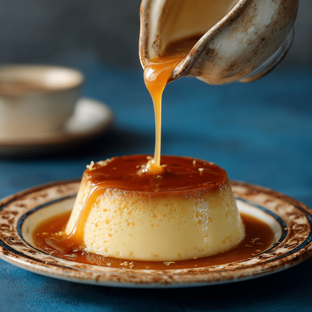Caramel Custard Recipe - Recipe Image