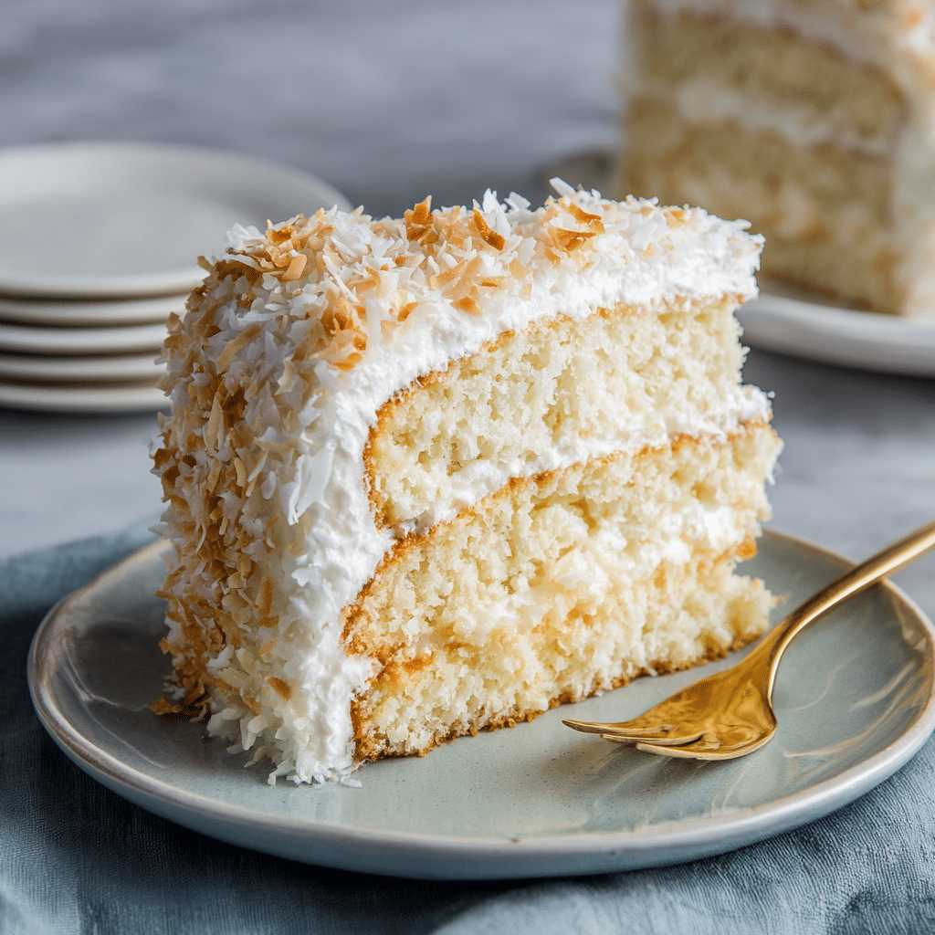 Coconut Cake Recipe - Recipe Image