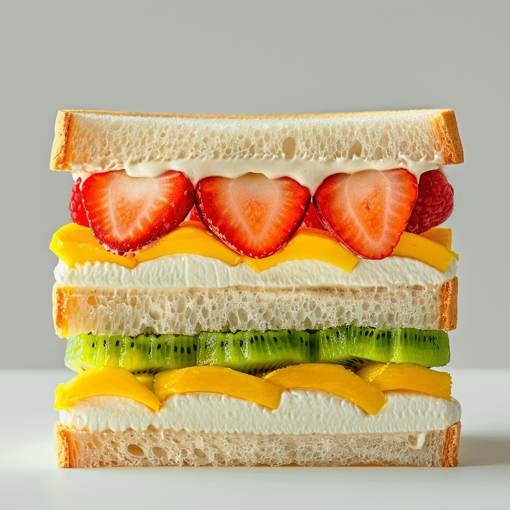 Fruit Sandwich Recipe - Recipe Image