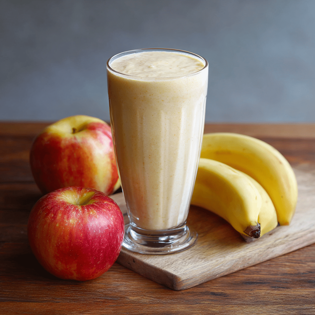 Apple Banana Smoothie Recipe - Recipe Image