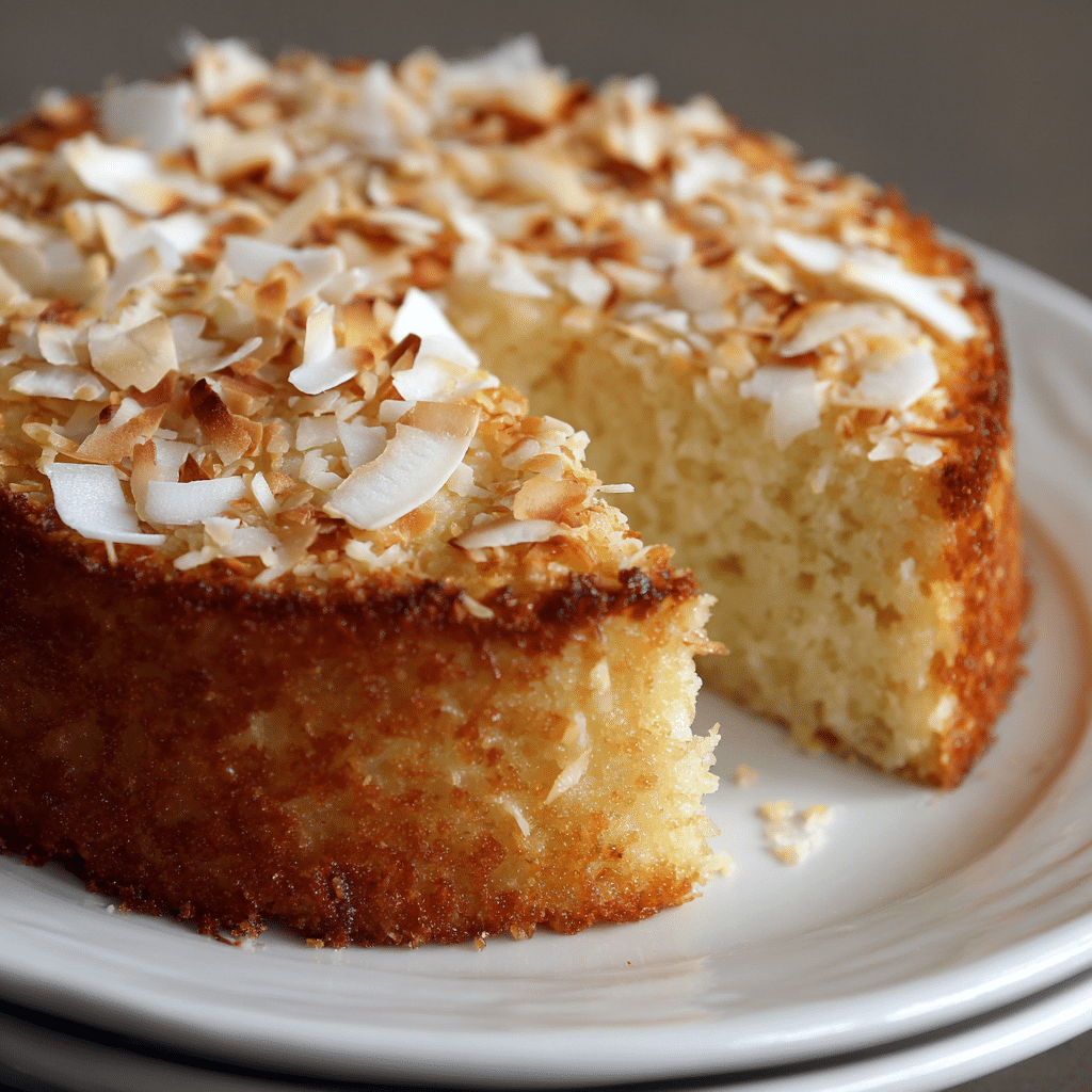 Coconut Cake Recipe - Recipe Image