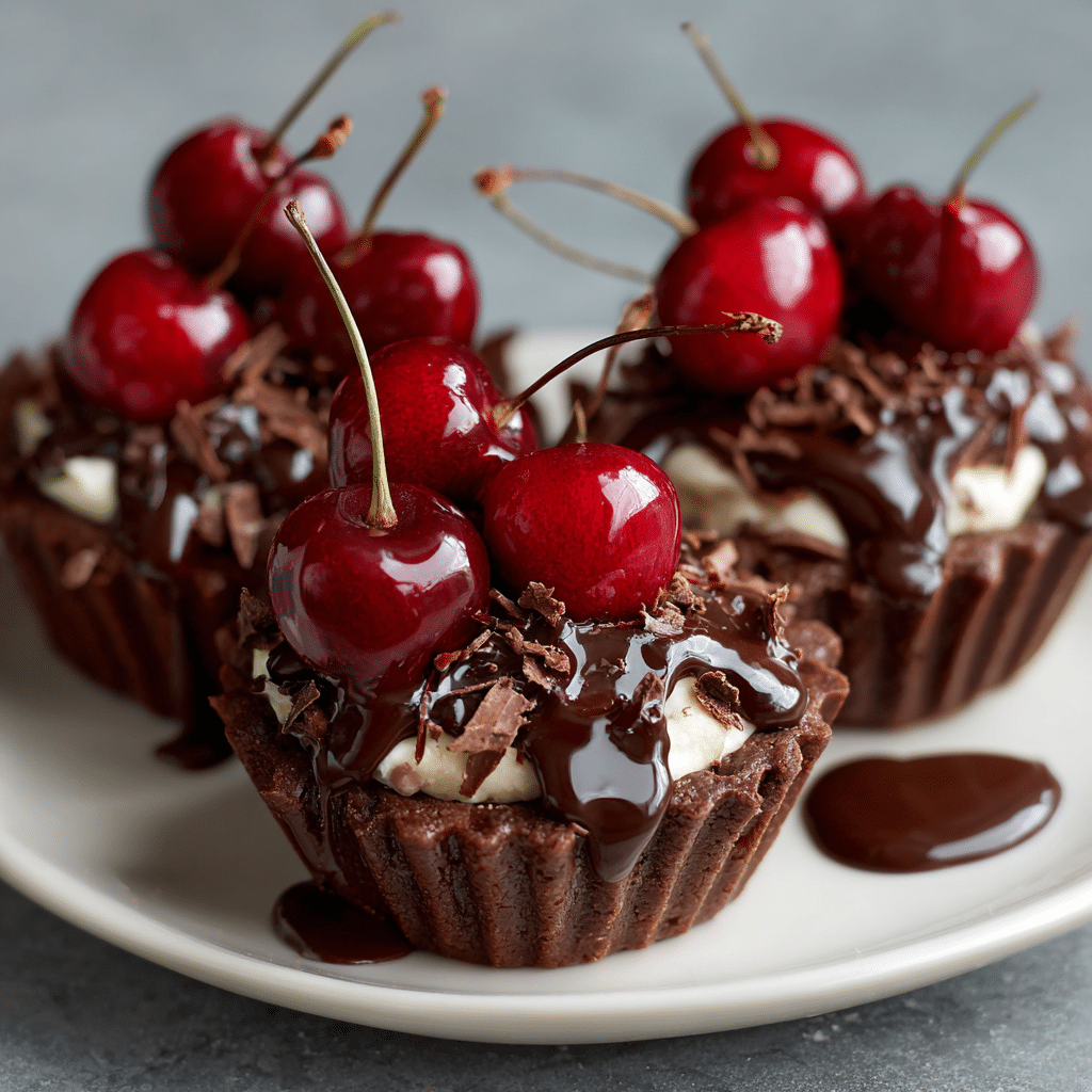 Cherry Chocolate Cups Recipe - Recipe Image