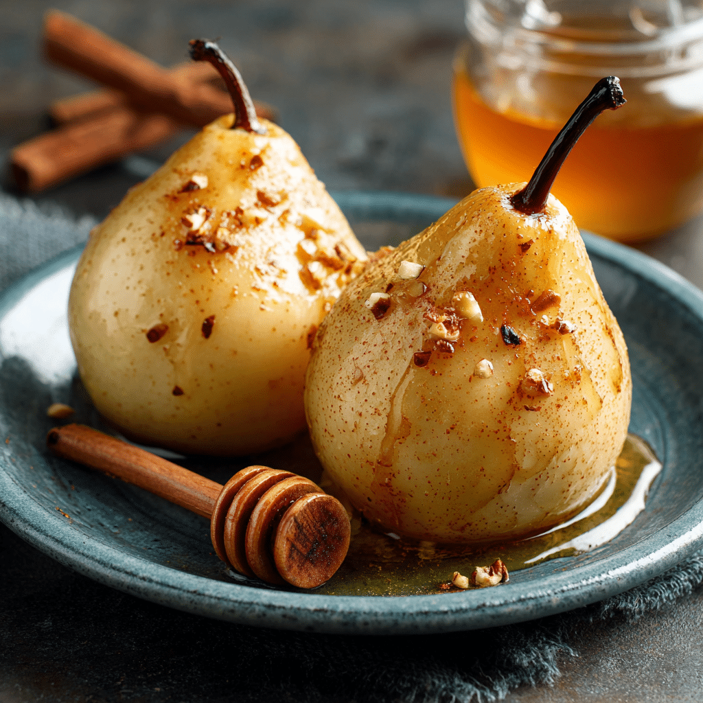 Baked Pears with Honey Recipe - Recipe Image
