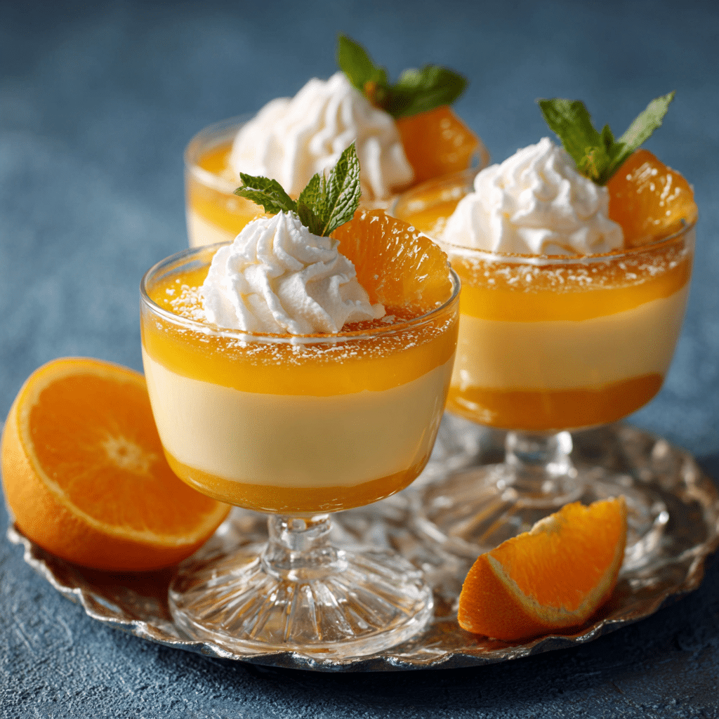 Orange Cream Dessert Recipe - Recipe Image