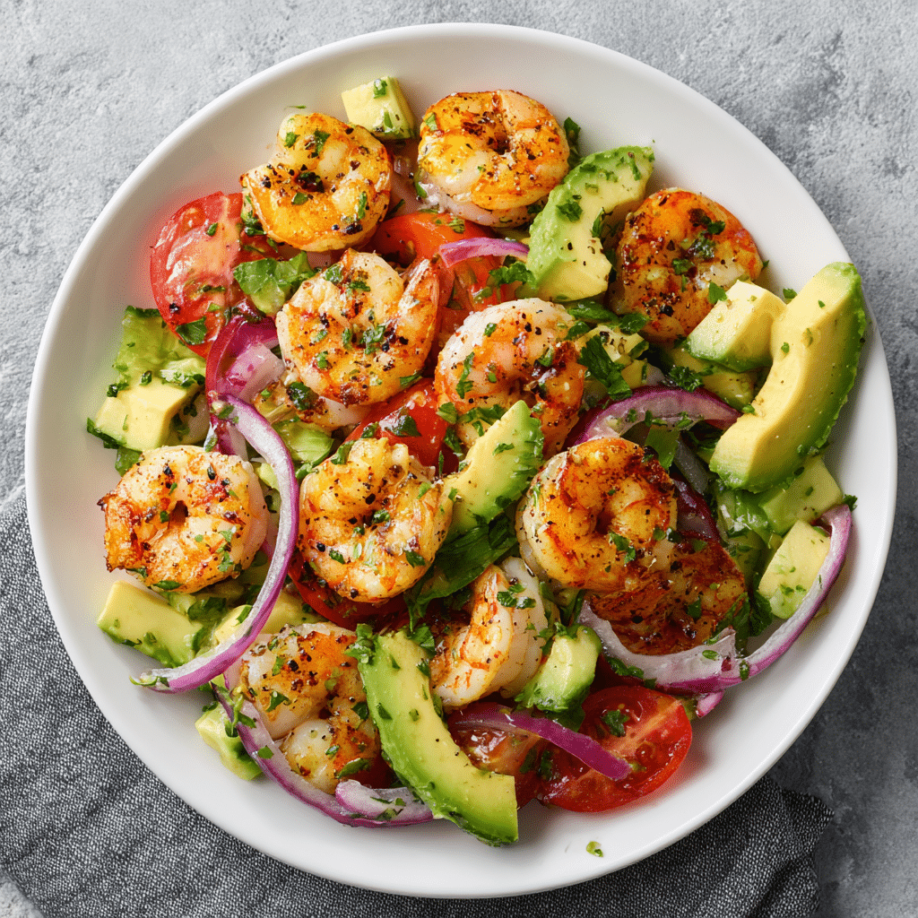 Avocado Shrimp Salad Recipe - Recipe Image