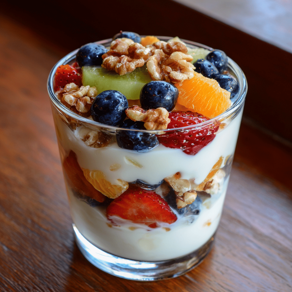 Fruit Yogurt Parfait Recipe - Recipe Image