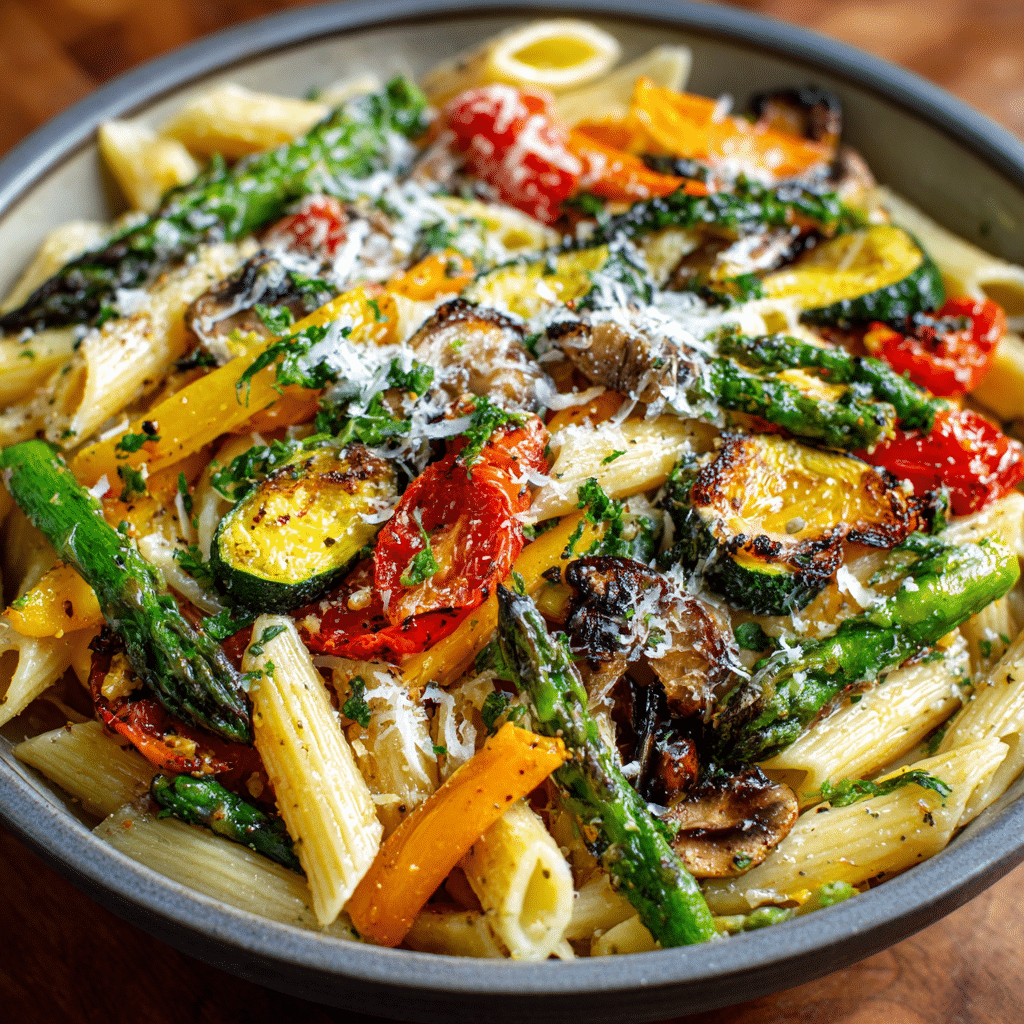 Roasted Vegetable Primavera Recipe - Recipe Image