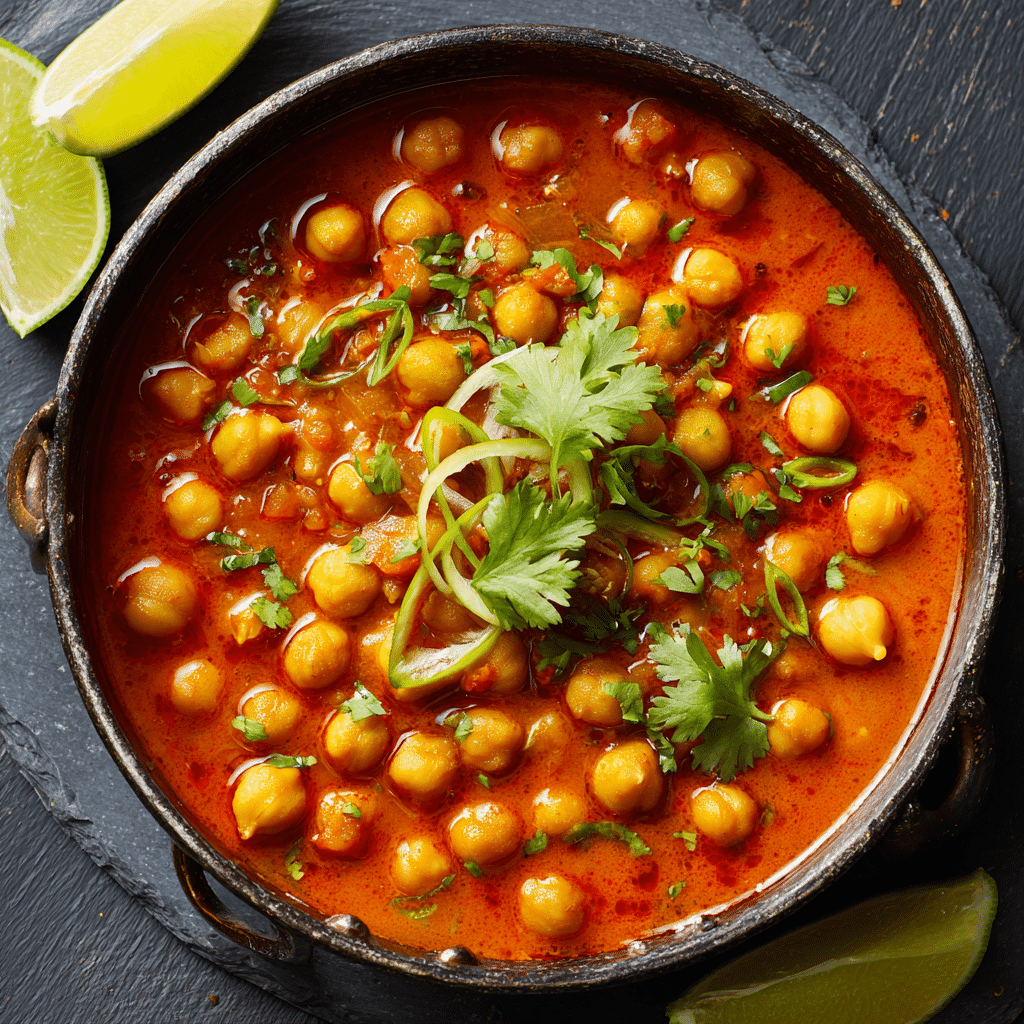 Chickpea Curry Recipe - Recipe Image