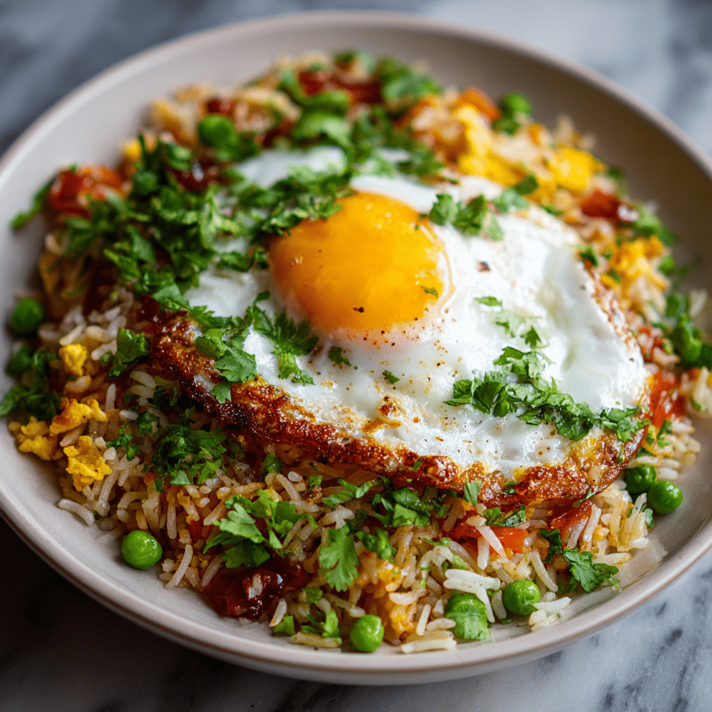 Egg Fried Rice Recipe - Recipe Image