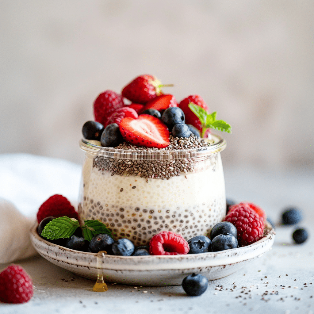 Vanilla Chia Breakfast Pudding Recipe - Recipe Image