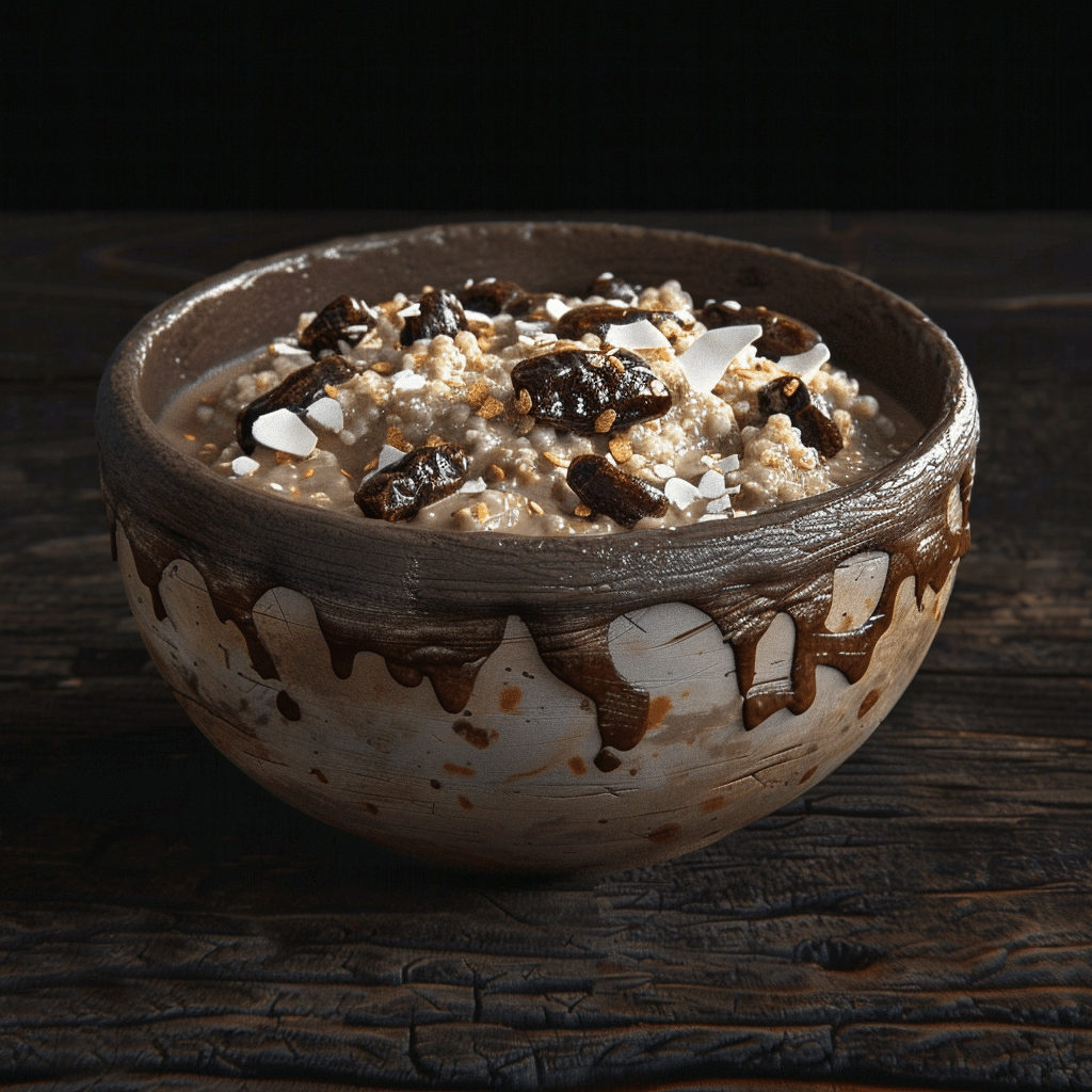 Chocolate Coconut Date Oat Comfort Recipe - Recipe Image