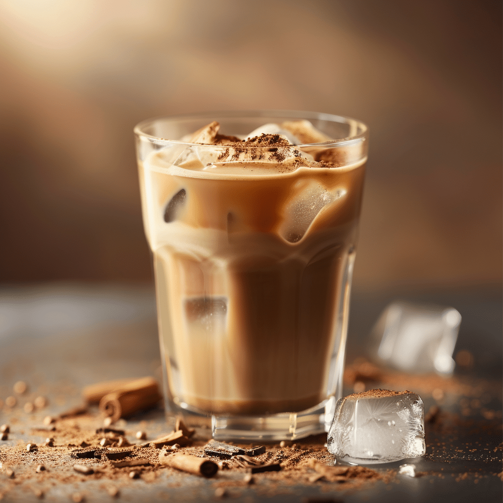 Iced Vanilla Cinnamon Coffee Recipe - Recipe Image
