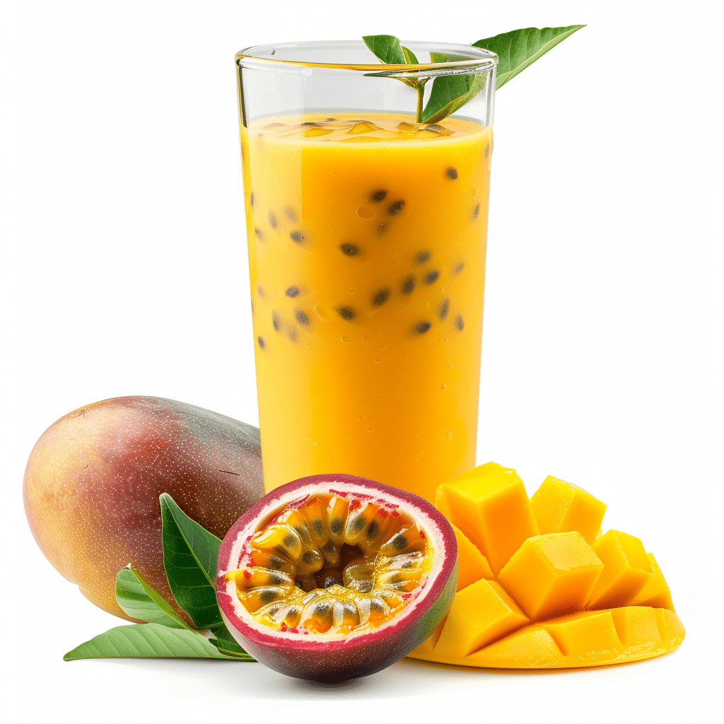 Mango Passion Fruit Juice Blend Recipe - Recipe Image