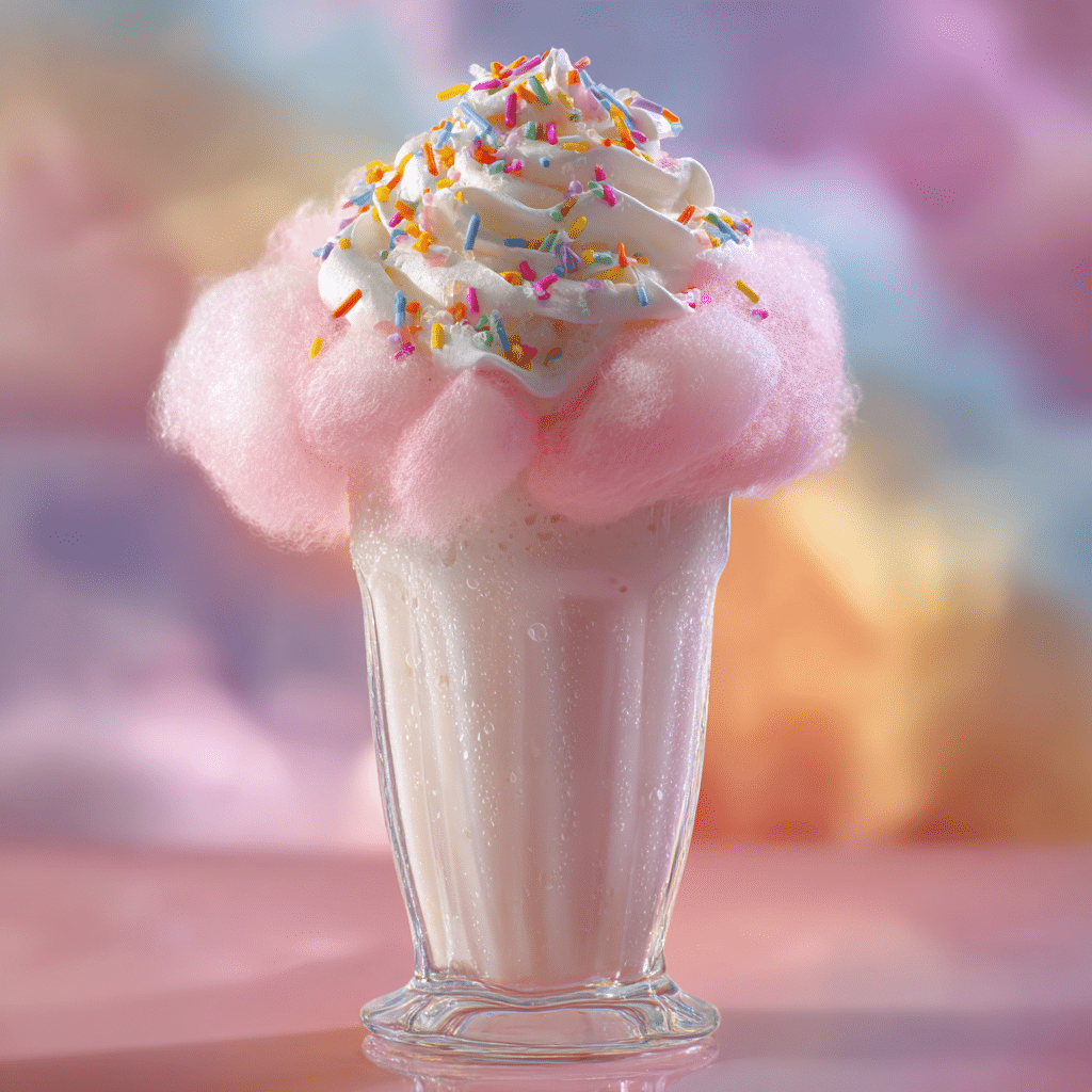 Cotton Candy Milkshake Recipe