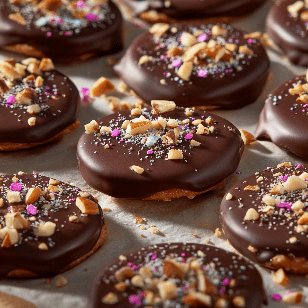 Chocolate Covered Frozen Yogurt Buttons Recipe - Recipe Image