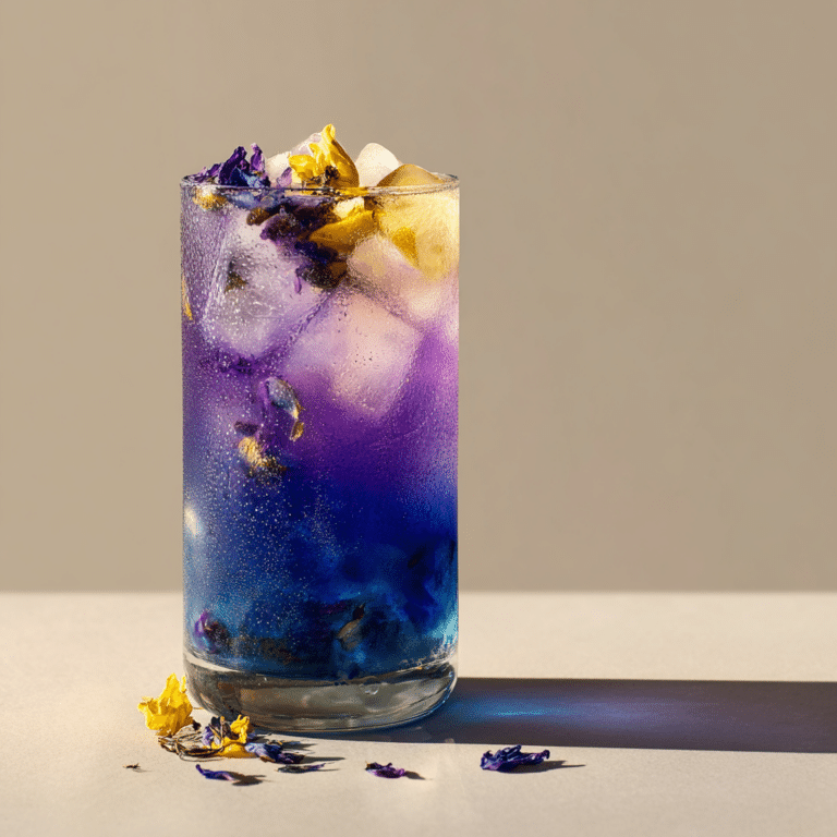 Color-Changing Butterfly Pea Lemonade Recipe