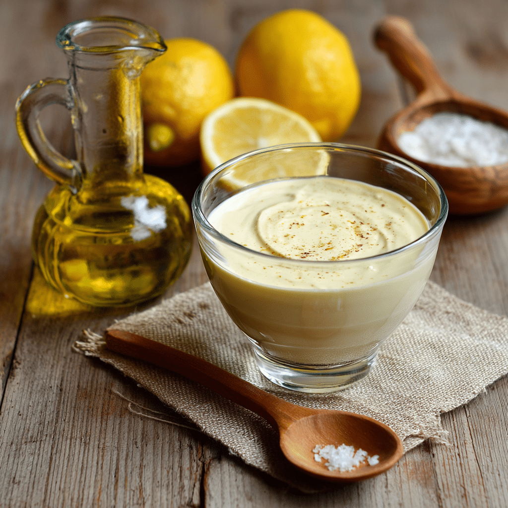 Lemon Cream with Olive Oil and Sea Salt Recipe - Recipe Image