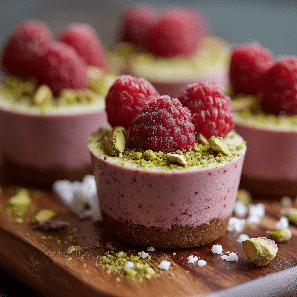 Raspberry Pistachio Dust Cups Recipe - Recipe Image