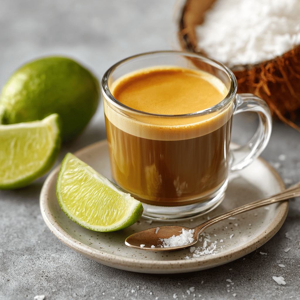 Salted Coconut & Lime Espresso (Fusion) Recipe - Recipe Image