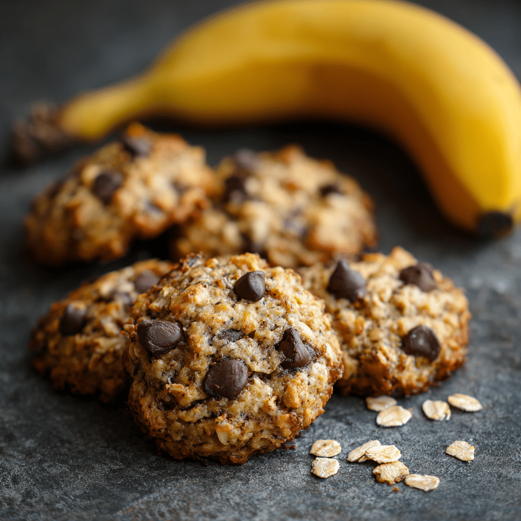 Banana Oat Cookies Recipe - Recipe Image