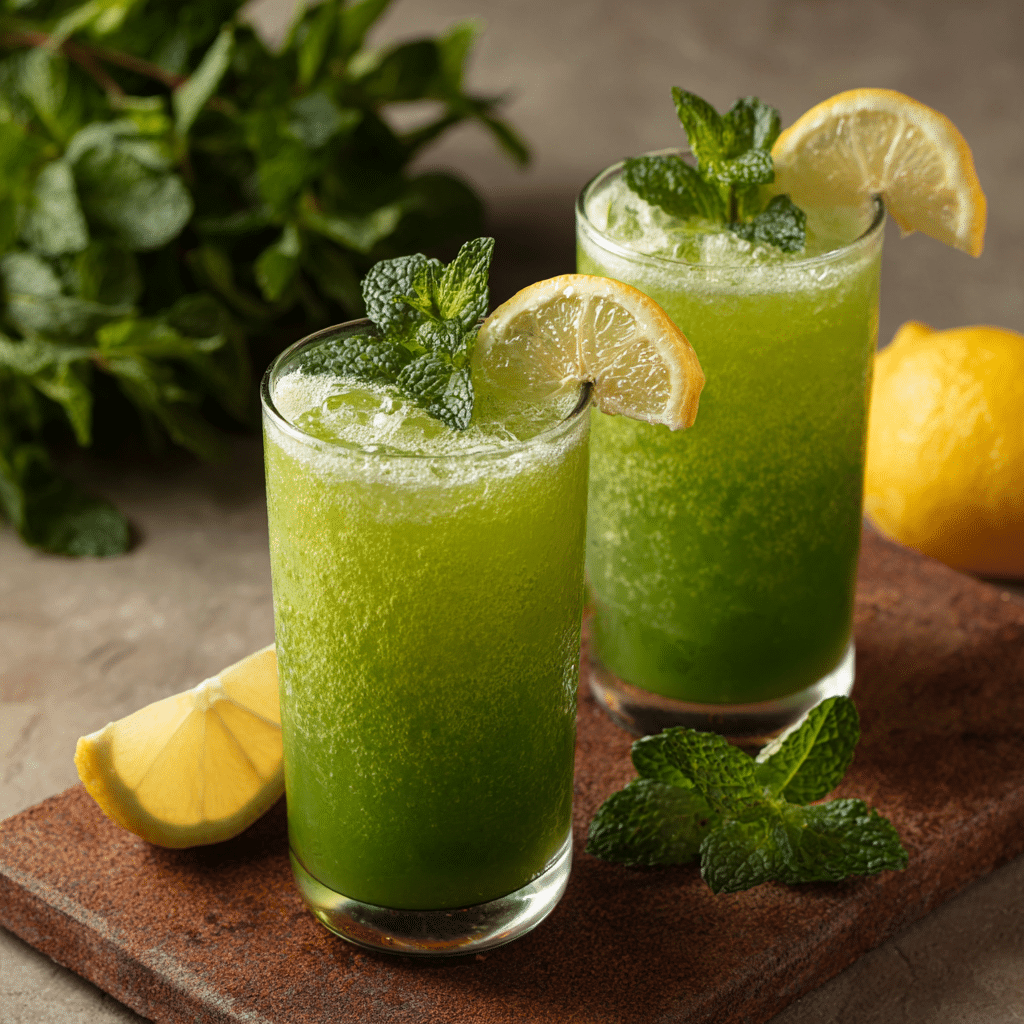 Lemon Mint Juice Recipe - Recipe Image