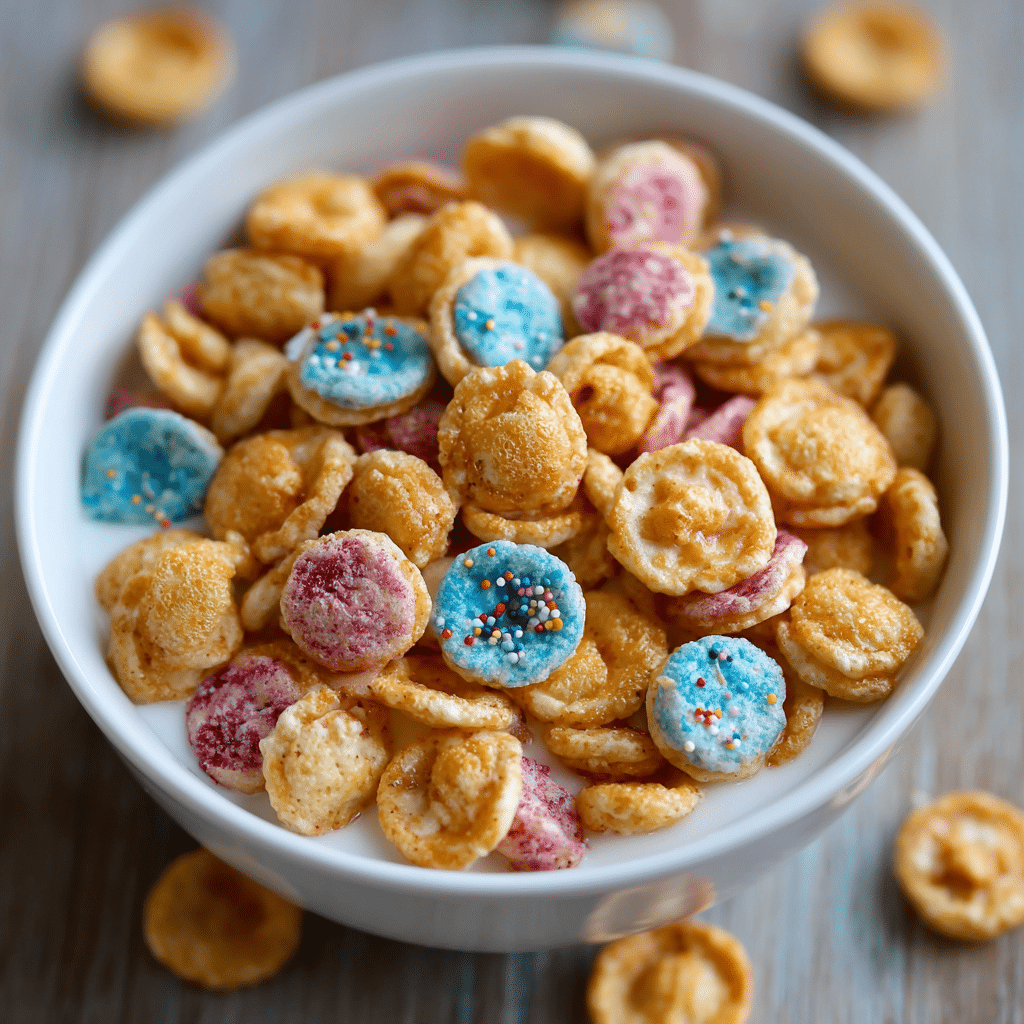 Mini Pancake Cereal Recipe - Recipe Image