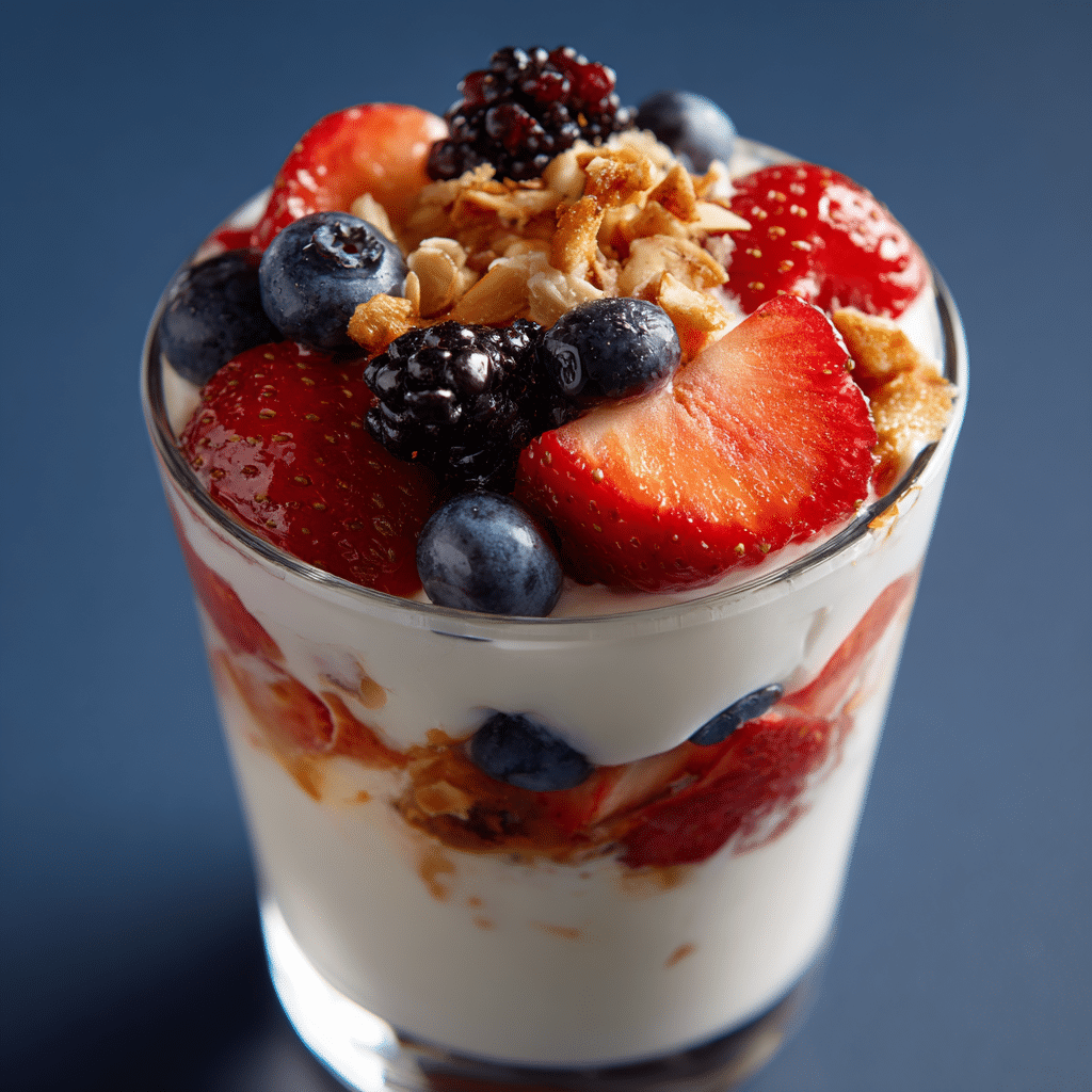 Fruit Yogurt Parfait Recipe - Recipe Image