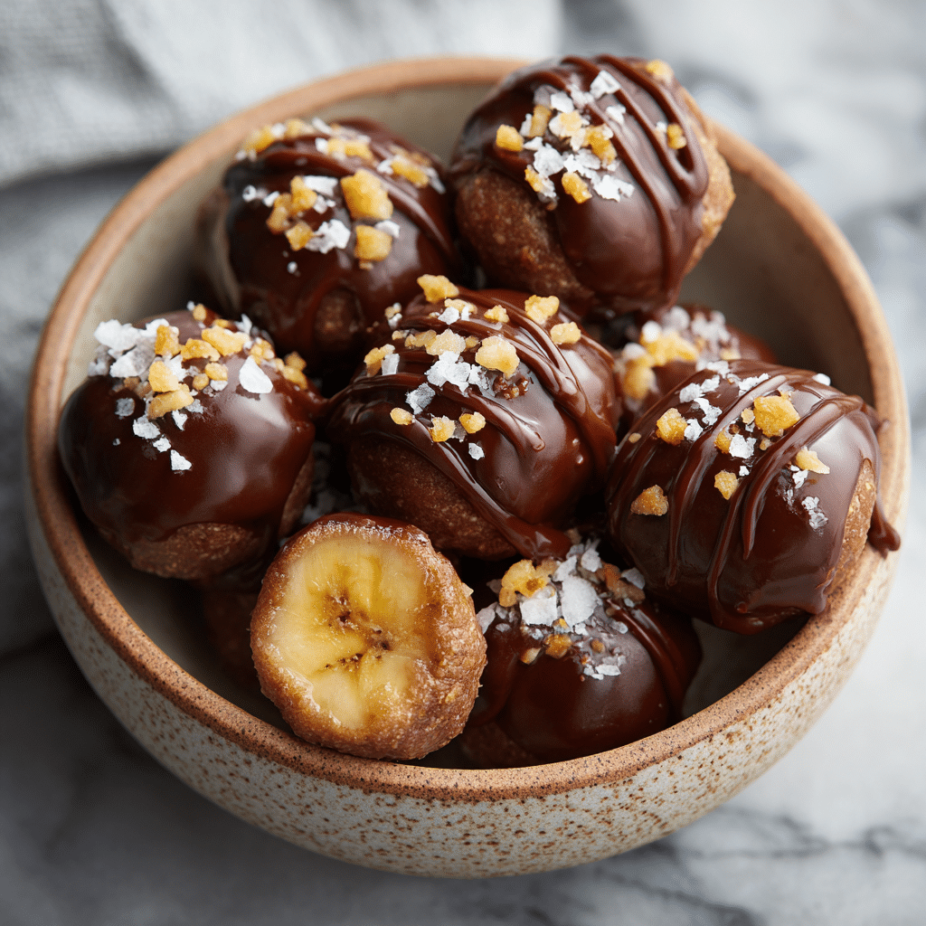 Banana Chocolate Bites Recipe - Recipe Image