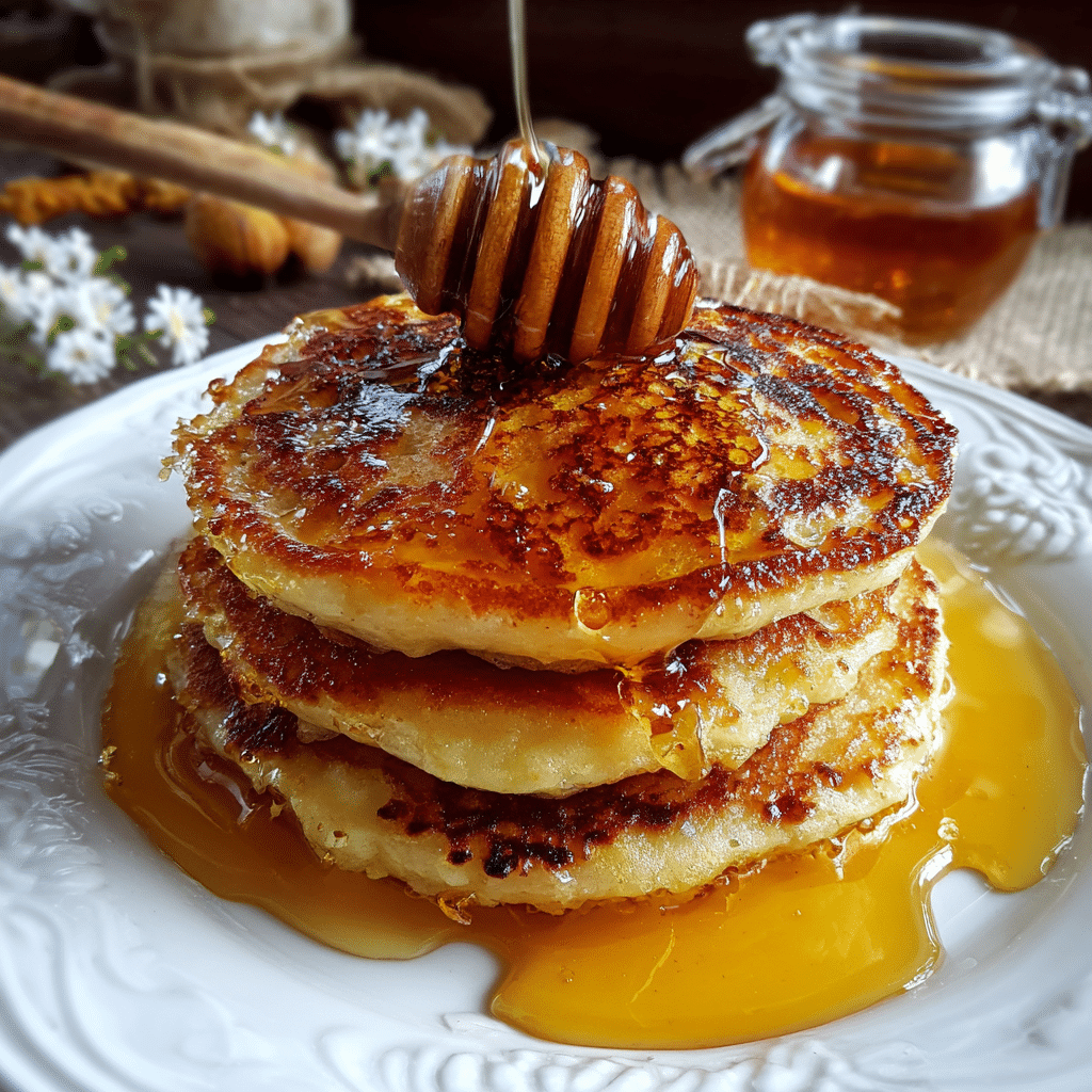 Pancakes with Honey Recipe - Recipe Image
