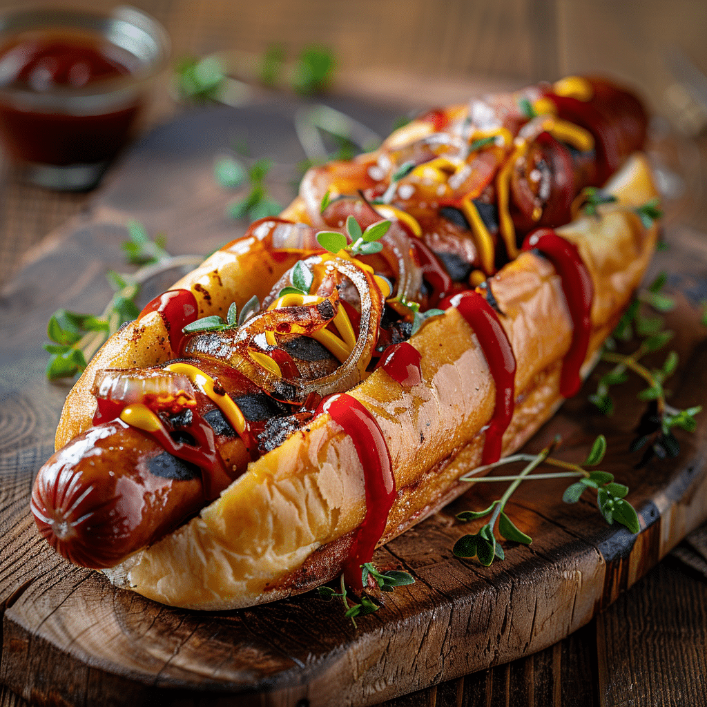 Hot Dog Sandwich Recipe - Recipe Image
