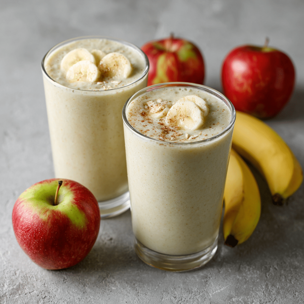 Apple Banana Smoothie Recipe - Recipe Image