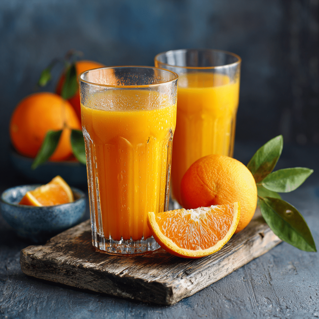 Orange Fresh Juice Recipe - Recipe Image