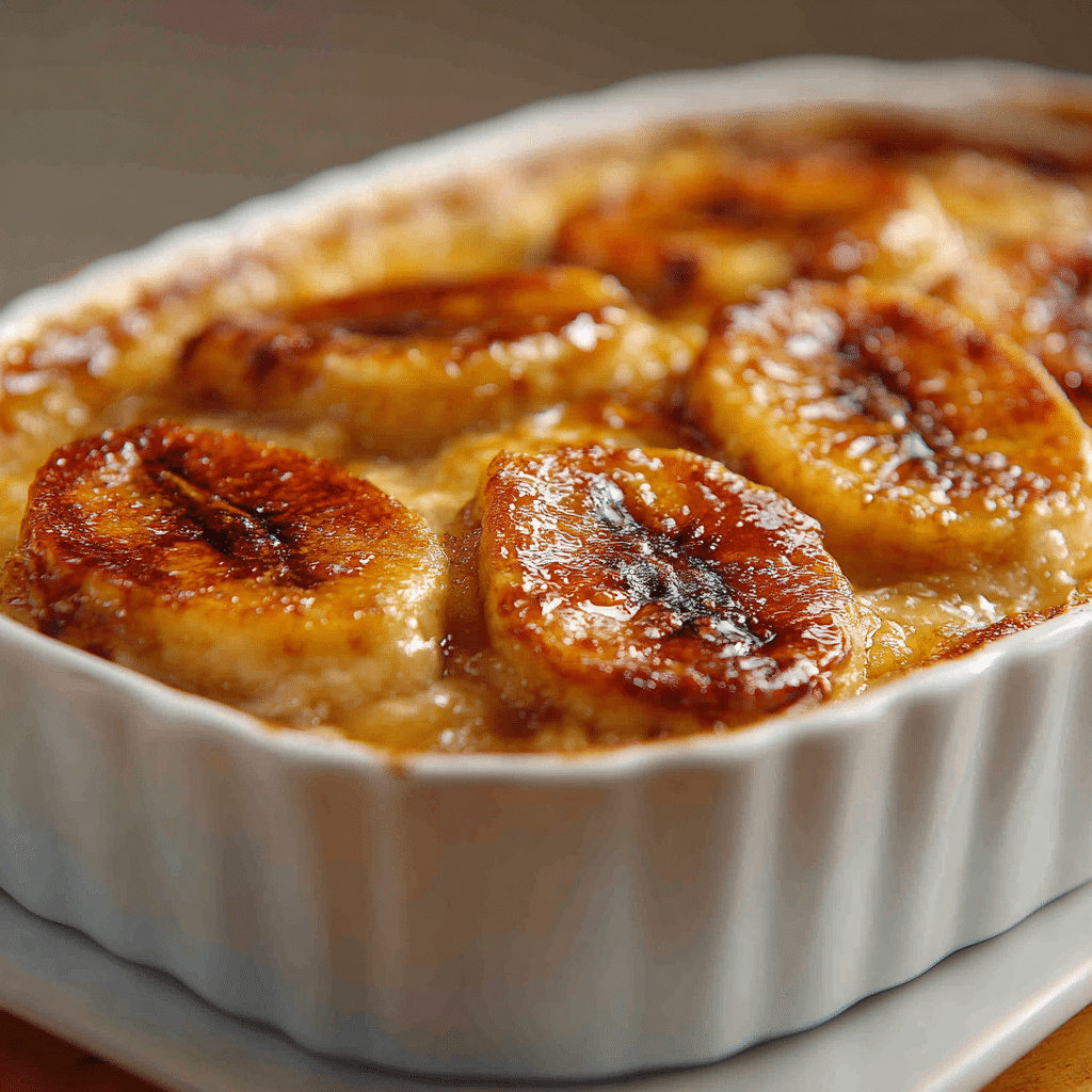 Baked Banana Dessert Recipe - Recipe Image