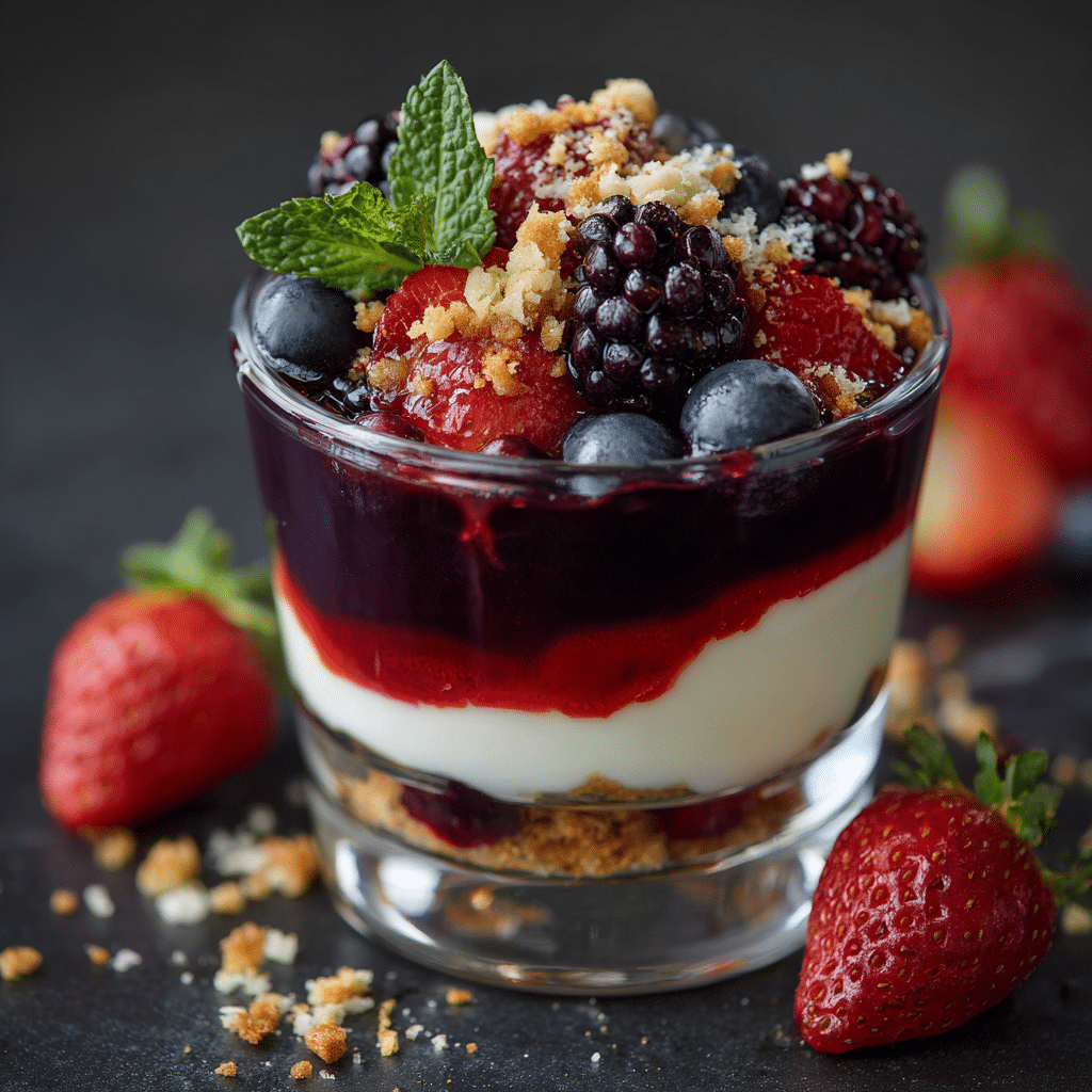 Mixed Berry Dessert Recipe - Recipe Image
