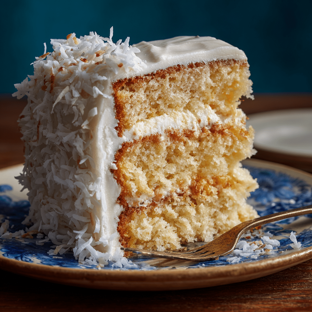 Coconut Cake Recipe - Recipe Image