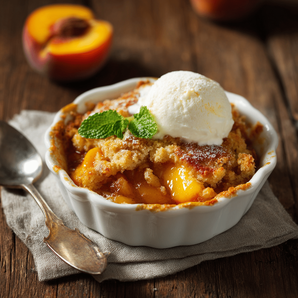 Peach Cobbler Recipe - Recipe Image